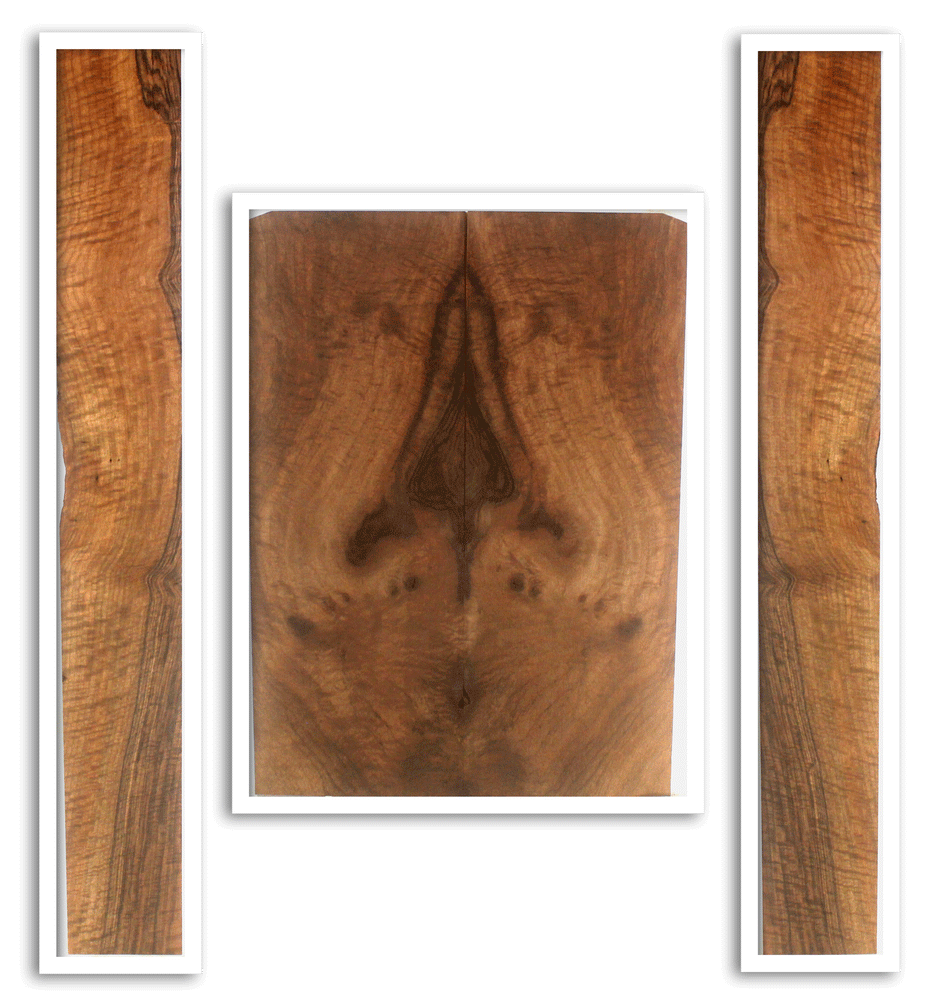 Claro Walnut Guitar Back and Sides