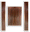 Claro Walnut Acoustic Guitar Back and Sides, Dreadnought Size, Orchard Recovery Eco-friendly, Great Figure, Color, and Contrast (CK07)