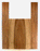 Claro Walnut Acoustic Guitar Back and Sides, Dreadnought Size, Orchard Recovery Eco-friendly, Great Figure, Color, and Contrast (CK09)