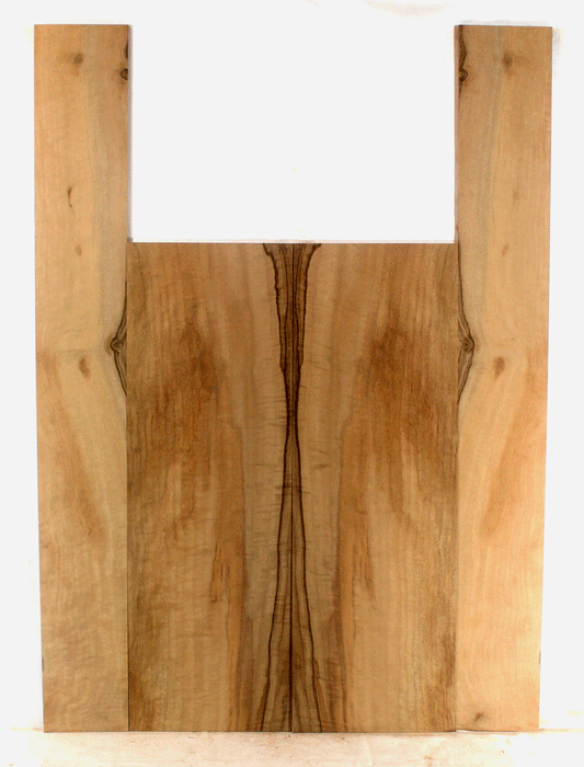 Claro Walnut Acoustic Guitar Back and Sides, Dreadnought Size, Orchard Recovery Eco-friendly, Great Figure, Color, and Contrast (CK15)