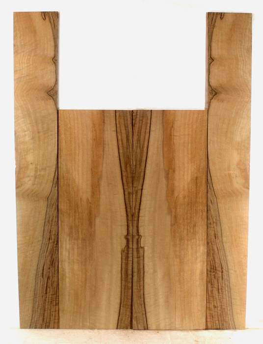 Claro Walnut Acoustic Guitar Back and Sides, Dreadnought Size, Orchard Recovery Eco-friendly, Great Figure, Color, and Contrast (CK17)