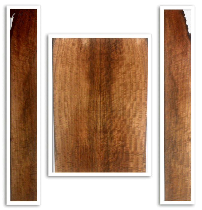 Claro Walnut Guitar Back and Sides