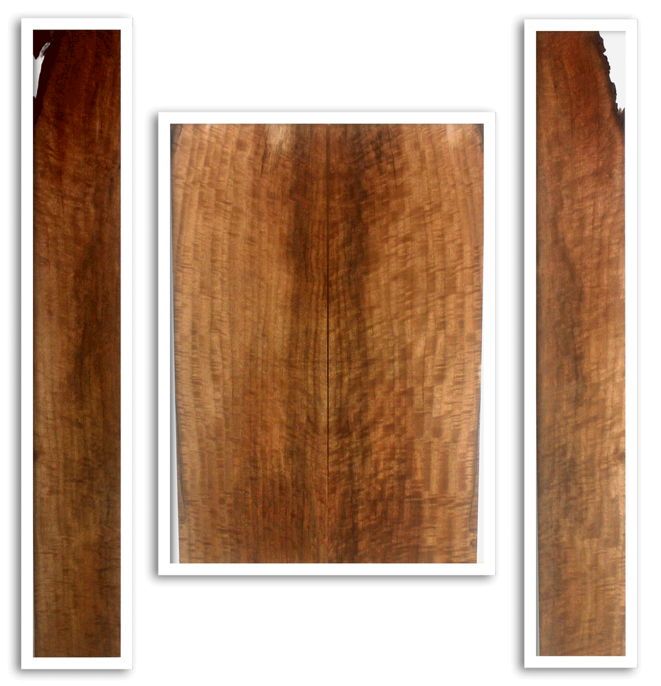Claro Walnut Guitar Back and Sides