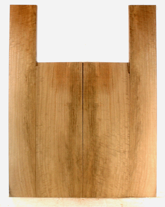 Claro Walnut Acoustic Guitar Back and Sides, Dreadnought Size, Orchard Recovery Eco-friendly, Great Figure, Color, and Contrast (CK19)