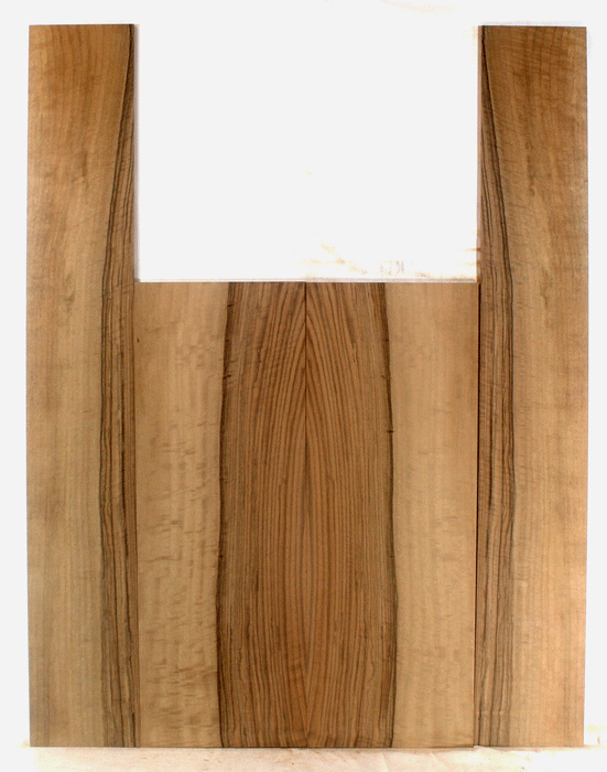 Claro Walnut Acoustic Guitar Back and Sides, Dreadnought Size, Orchard Recovery Eco-friendly, Great Figure, Color, and Contrast (CK20)