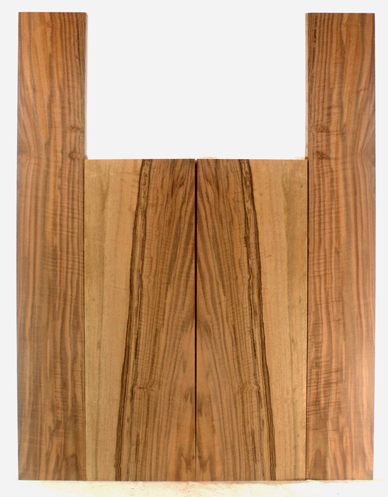 Claro Walnut Acoustic Guitar Back and Sides, Dreadnought Size, Orchard Recovery Eco-friendly, Great Figure, Color, and Contrast (CK21)