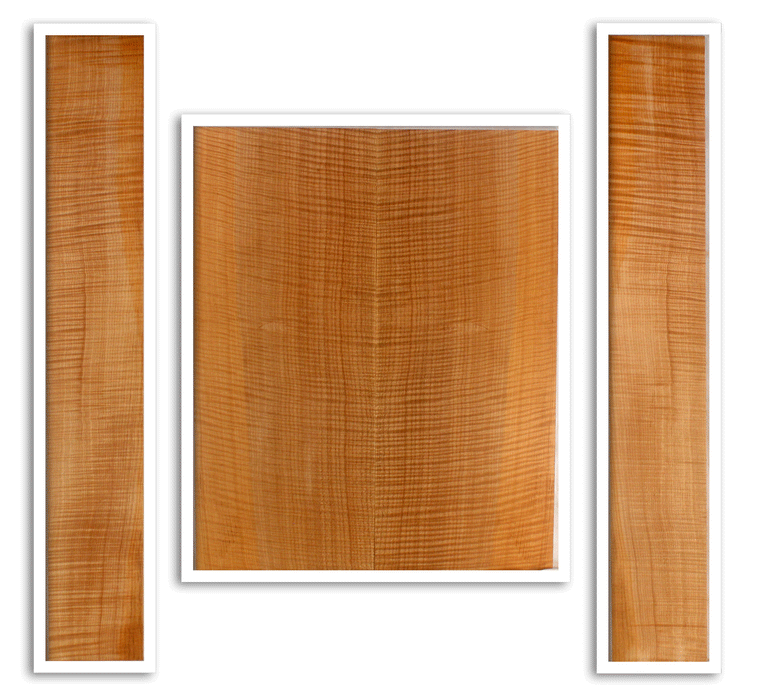 Maple Guitar Back and Sides