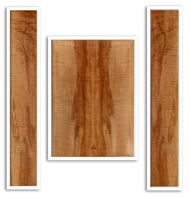 Maple Guitar Back and Sides