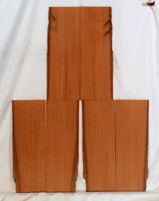 Redwood Ukulele Sound Boards (DV34) Three Sets