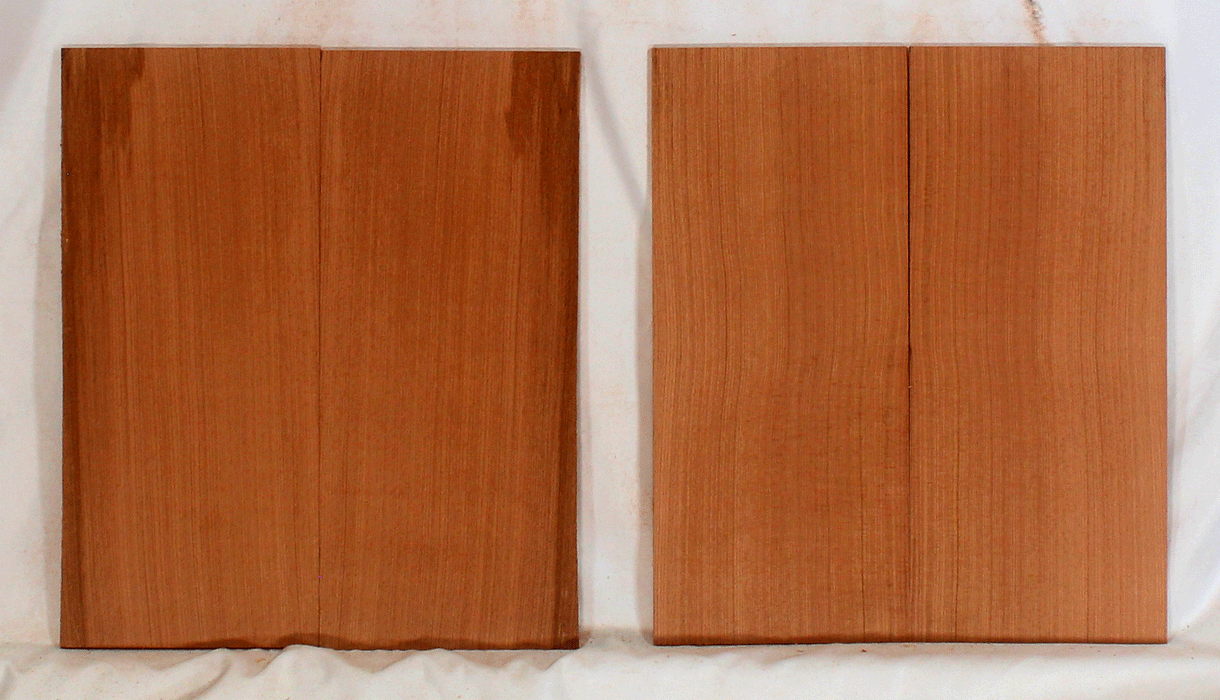 Redwood Ukulele Sound Boards (DV38) Two Sets