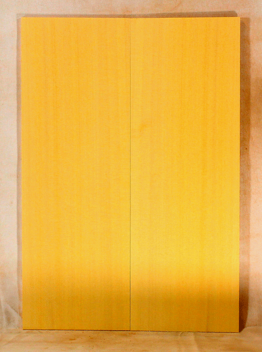 Alaskan Yellow Cedar Ukulele Soundboard, Salvaged Old Growth, Rich and Full Tone, Baritone Size (DZ72)