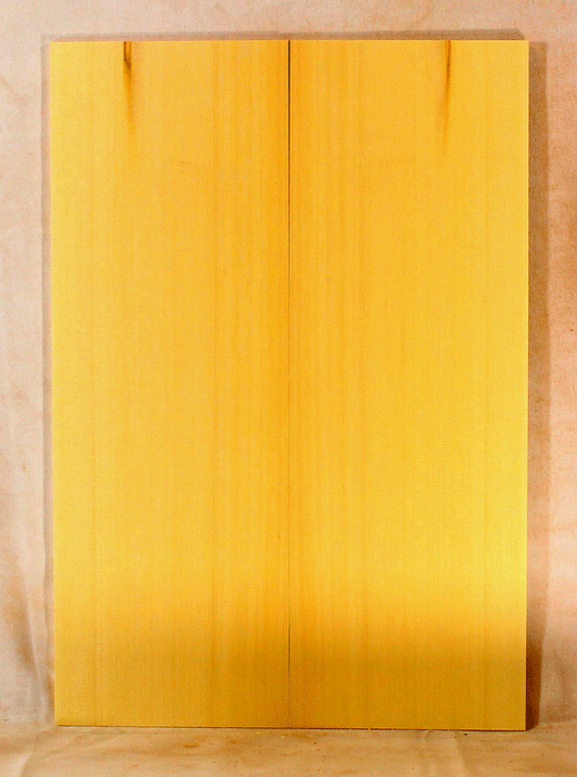Alaskan Yellow Cedar Ukulele Soundboard, Salvaged Old Growth, Rich and Full Tone, Baritone Size (DZ85)