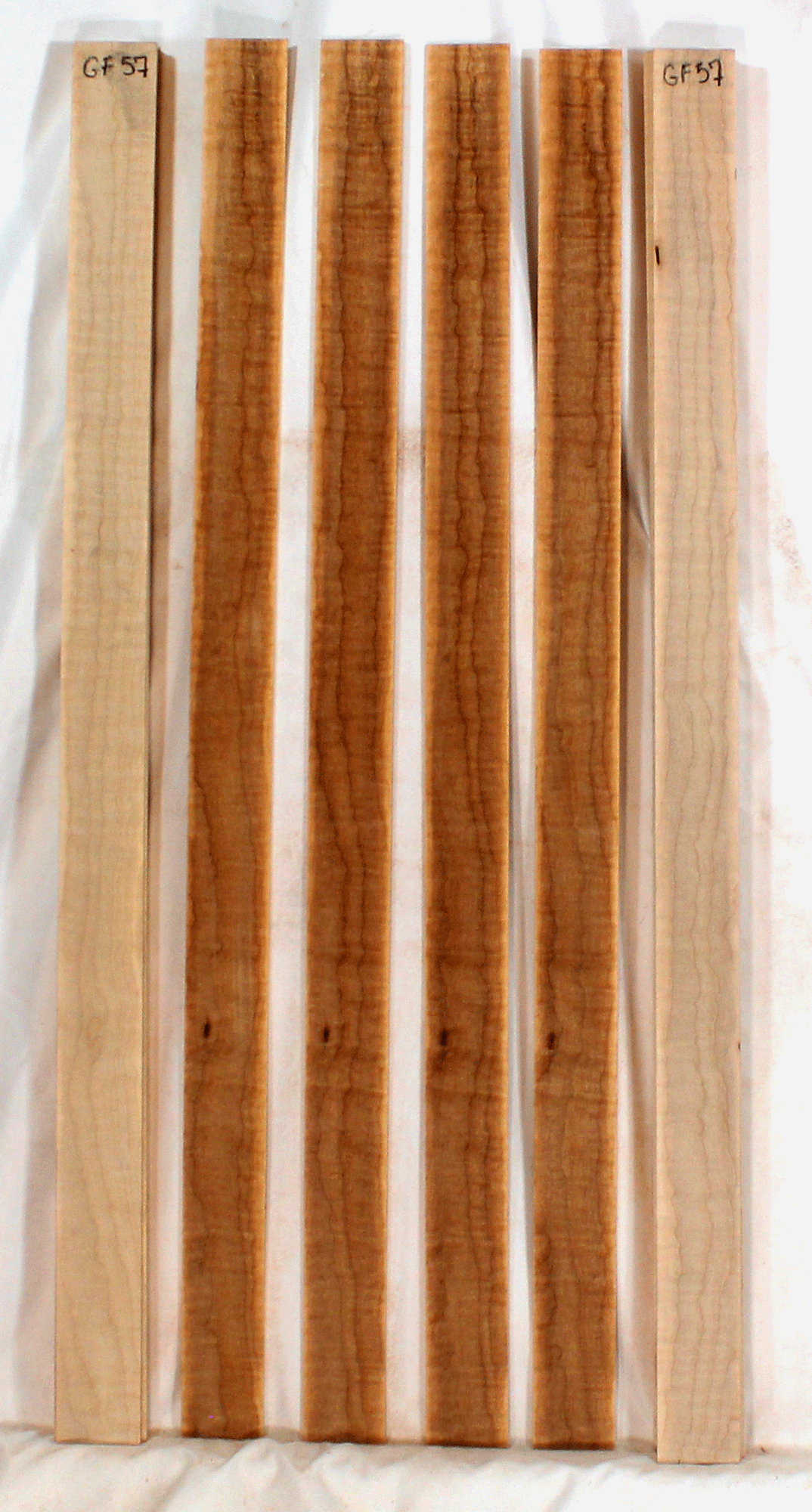 Maple Lute Ribs (GF57) — Wood From the West