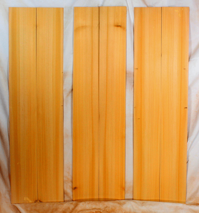 Port Orford Cedar Dulcimer Soundboards (GI03)