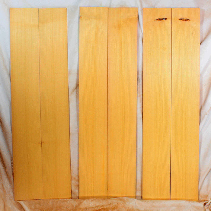 Port Orford Cedar Dulcimer Soundboards (GI04)