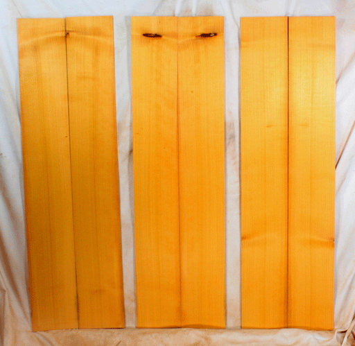 Port Orford Cedar Dulcimer Soundboards (GI04)