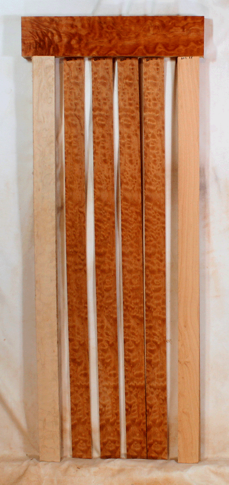 Maple Lute Ribs With Neck