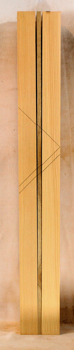 Western Red Cedar and Myrtle Three Piece Neck (GI22)