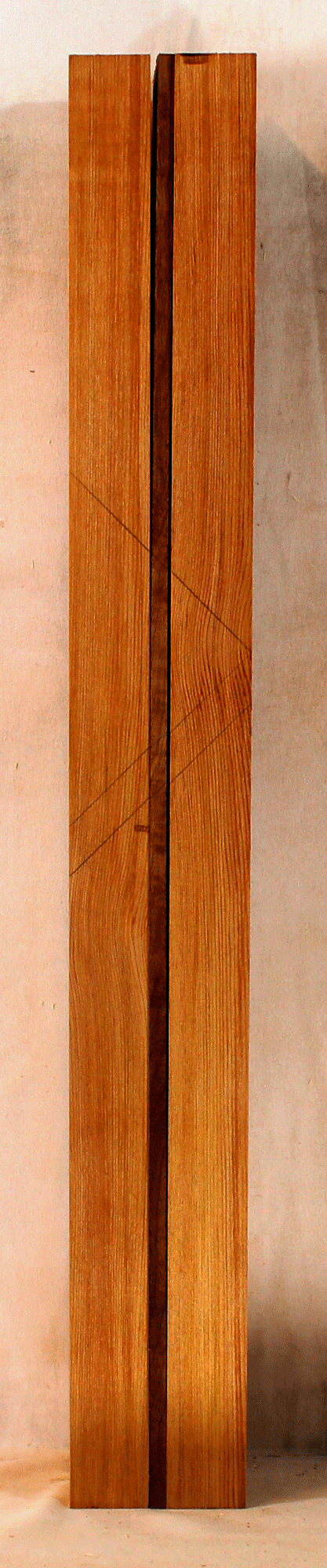 Western Red Cedar and Myrtle Three Piece Necks