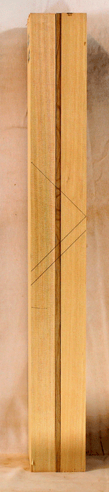 Western Red Cedar and Myrtle Three Piece Neck (GI25)