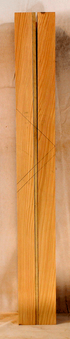 Western Red Cedar and Myrtle Three Piece Neck (GI26)