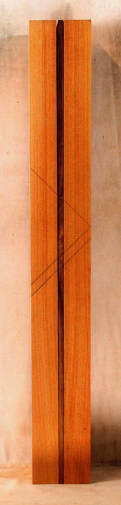 Western Red Cedar Three Piece Guitar Necks