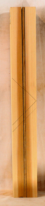 Western Red Cedar and Myrtle Three Piece Neck (GI33)