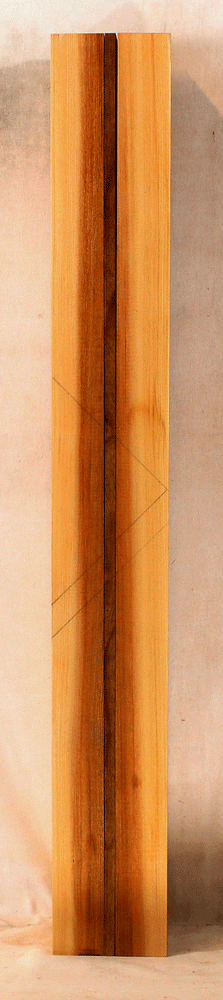 Western Red Cedar Three piece Guitar Neck