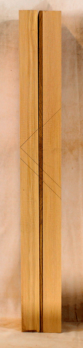 Western Red Cedar and Myrtle Three Piece Neck (GI36)