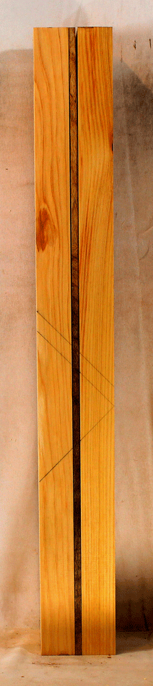 Alaskan Yellow Cedar Three Piece Guitar Neck