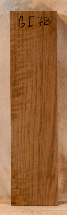 Claro Walnut Bow Riser, Orchard Recovery, Quarter Sawn (GI78)