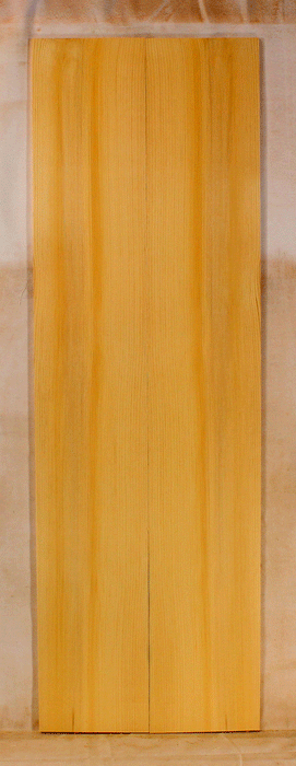 Port Orford Cedar Dulcimer Soundboard, Bright and Expressive Sound, Eco-Friendly, Sustainable Dulcimer Wood (GI81)