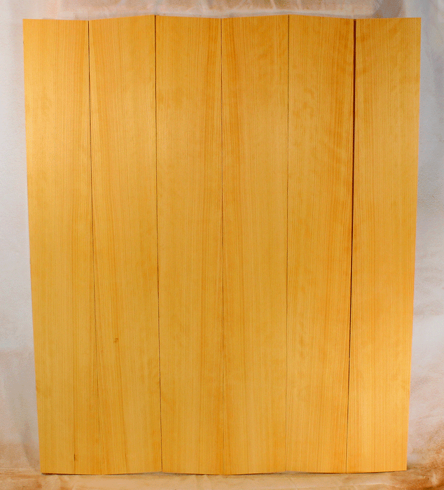 Port Orford Cedar Dulcimer Soundboard, Three Sets, Bright and Expressive Sound, Eco-Friendly, Sustainable Dulcimer Wood (GI85)