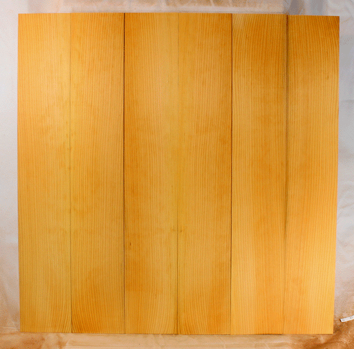 Port Orford Cedar Dulcimer Soundboard, Three Sets Bright and Expressive Sound, Eco-Friendly, Sustainable Dulcimer Wood (GI87)