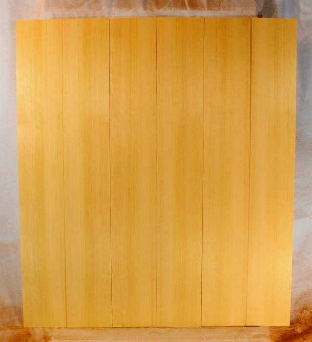 Port Orford Cedar Dulcimer Soundboard, Three Sets Bright and Expressive Sound, Eco-Friendly, Sustainable Dulcimer Wood (GI88)