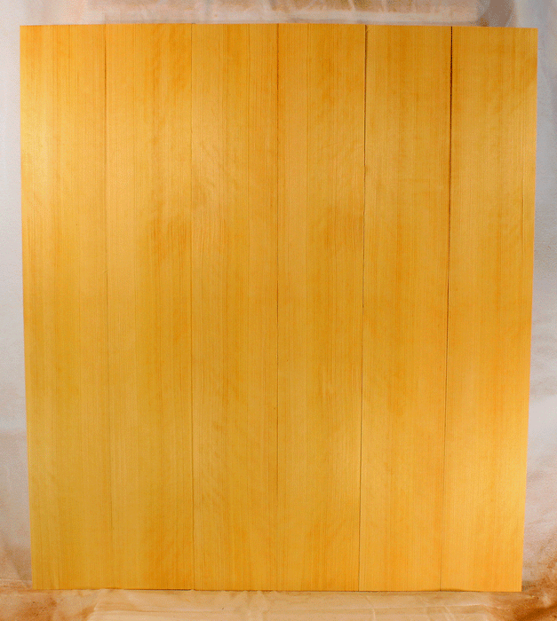 Port Orford Cedar Dulcimer Soundboard, Three Sets Bright and Expressive Sound, Eco-Friendly, Sustainable Dulcimer Wood (GI88)