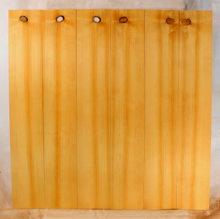 Port Orford Cedar Dulcimer Soundboard, Three Sets Bright and Expressive Sound, Eco-Friendly, Sustainable Dulcimer Wood (GI89)