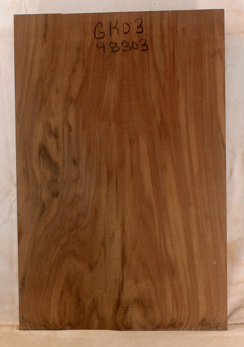 Claro Walnut Electric Solid Body One Piece Body, Excellent Color and Contrast, Orchard Recovery – Eco Friendly (GK03)