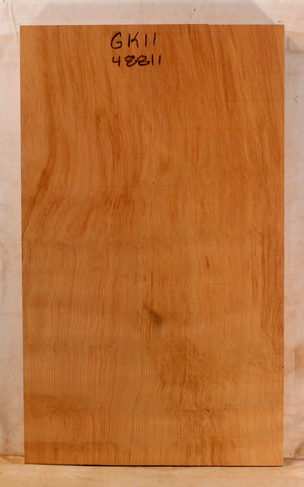 Redwood One Piece Electric Solid Body Guitar Body, Figure, Eco-friendly, Salvaged Old Growth (GK11)