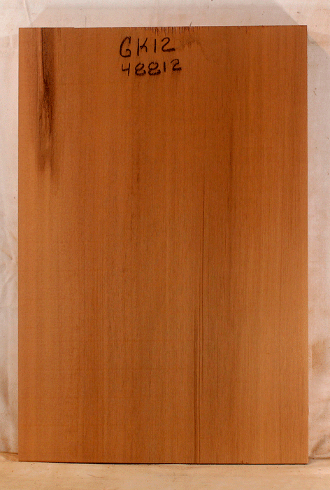 Redwood One Piece Electric Solid Body Guitar Body, Eco-friendly, Salvaged Old Growth (GK12)
