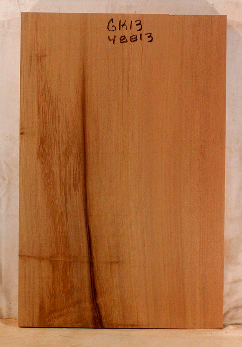 Redwood One Piece Electric Solid Body Guitar Body, Eco-friendly, Salvaged Old Growth (GK13)