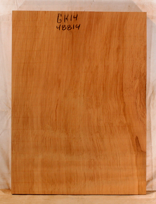 Redwood One Piece Electric Solid Body Guitar Body, Figured, Eco-friendly, Salvaged Old Growth (GK14)