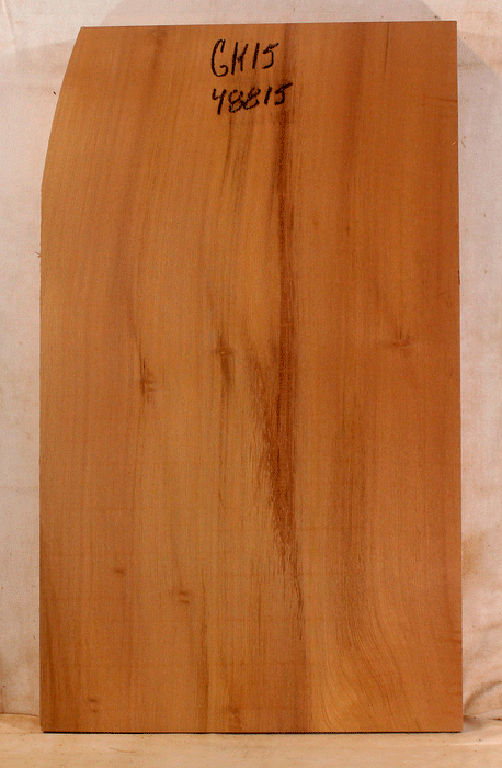 Redwood One Piece Electric Solid Body Guitar Body, Eco-friendly, Salvaged Old Growth (GK15)