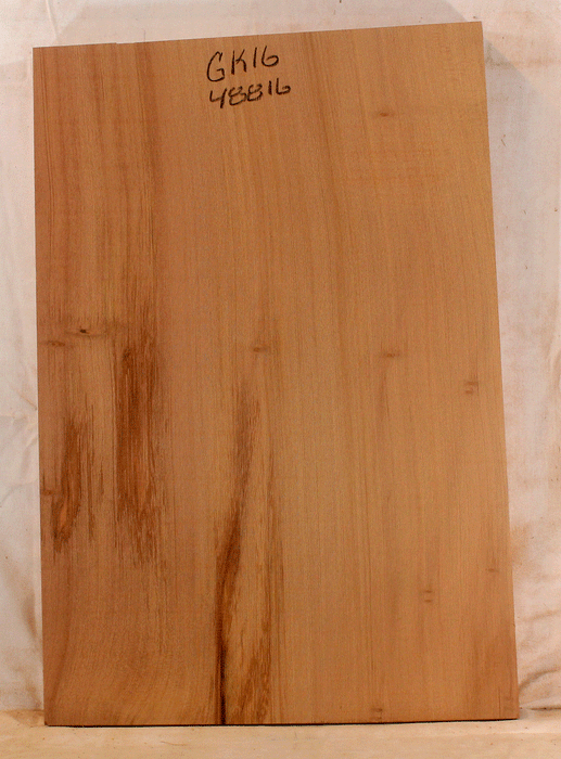 Redwood One Piece Electric Solid Body Guitar Body, Eco-friendly, Salvaged Old Growth (GK16)