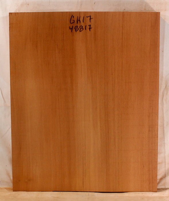 Redwood One Piece Electric Solid Body Guitar Body, Eco-friendly, Salvaged Old Growth (GK17)