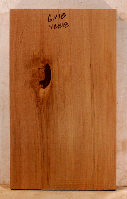 Redwood One Piece Electric Solid Body Guitar Body, Eco-friendly, Salvaged Old Growth (GK18)