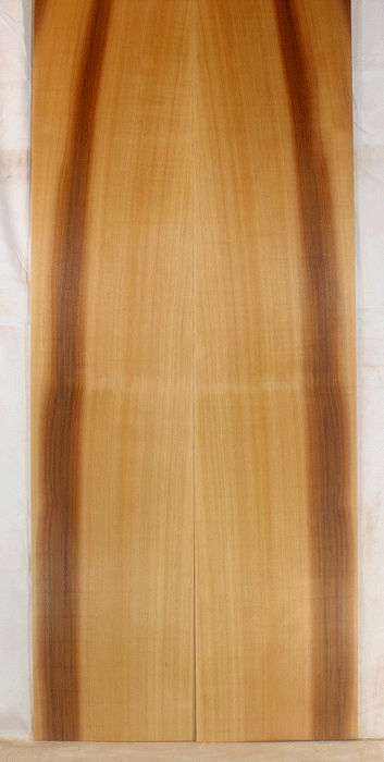 Western Red Cedar Harp Guitar Soundboard