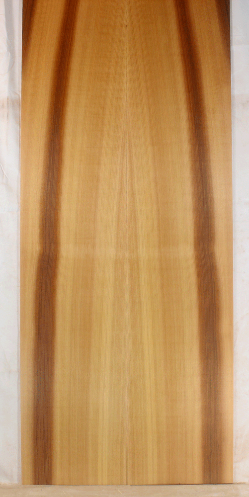 Western Red Cedar Harp Guitar Soundboard