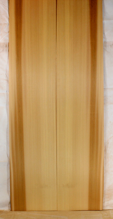 Western Red Cedar Harp Soundboard, Rich and Clear Tones, Old Growth and Eco-friendly (GK34)