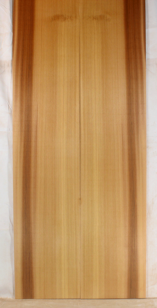 Western Red Cedar Harp Guitar Soundboard